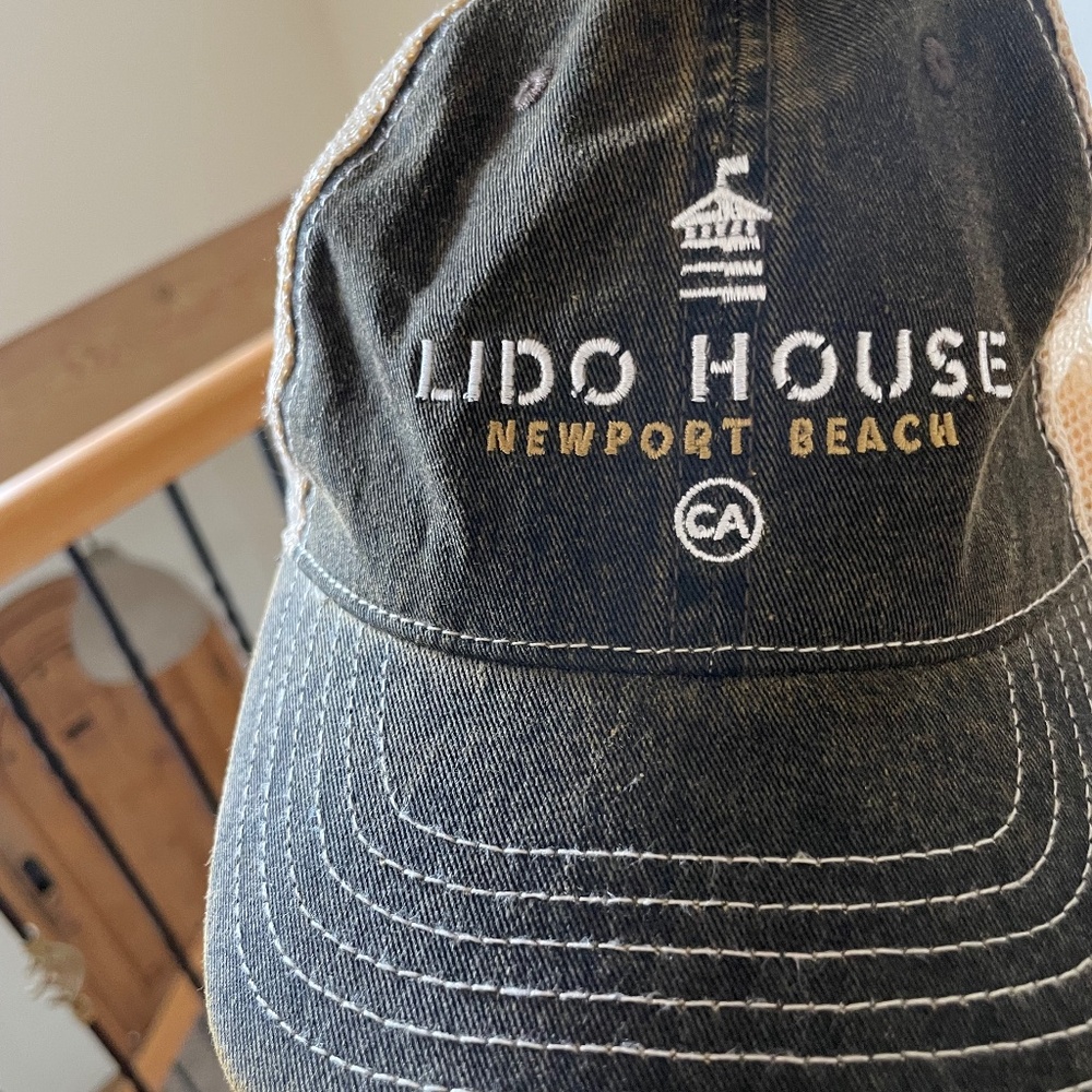 Brand new Lido House trucker baseball cap
